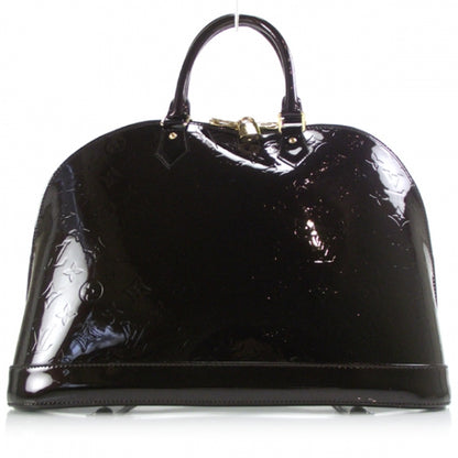 Louis Vuitton Vernis Alma MM Amarante 1 of 9