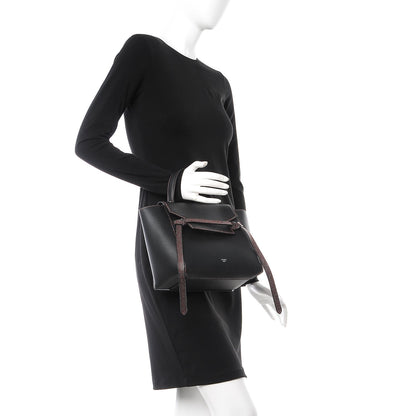 Celine Grained Calfskin Micro Stitch Belt Bag Black 2 of 10