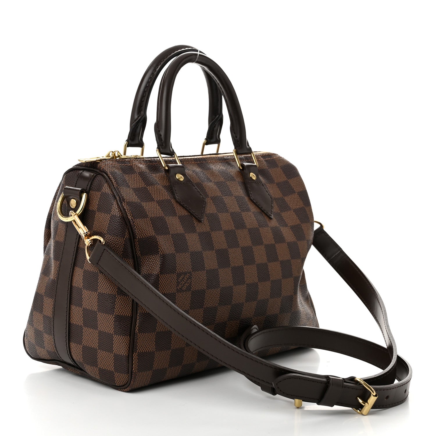 Louis Vuitton Damier Ebene Speedy Bandouliere 25 3 of 12