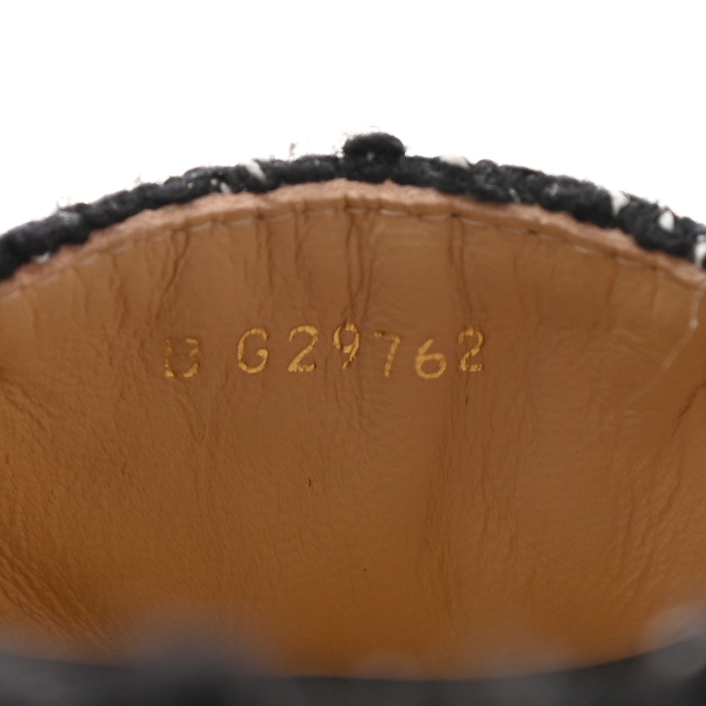 Metallic Lambskin Tweed CC Espadrilles 39 Black Silver