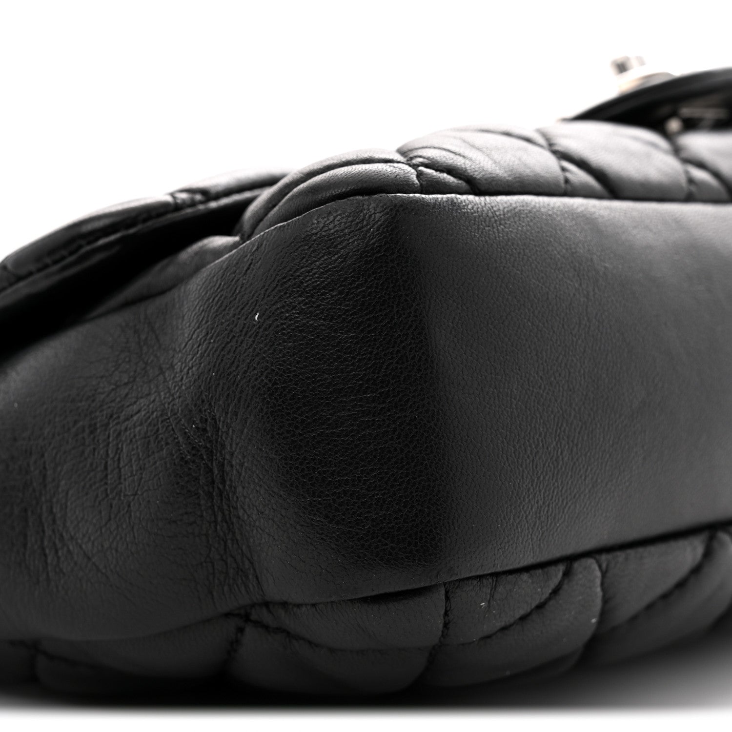 Chanel Lambskin Quilted Medium Coco Rain Flap Black 9 of 11