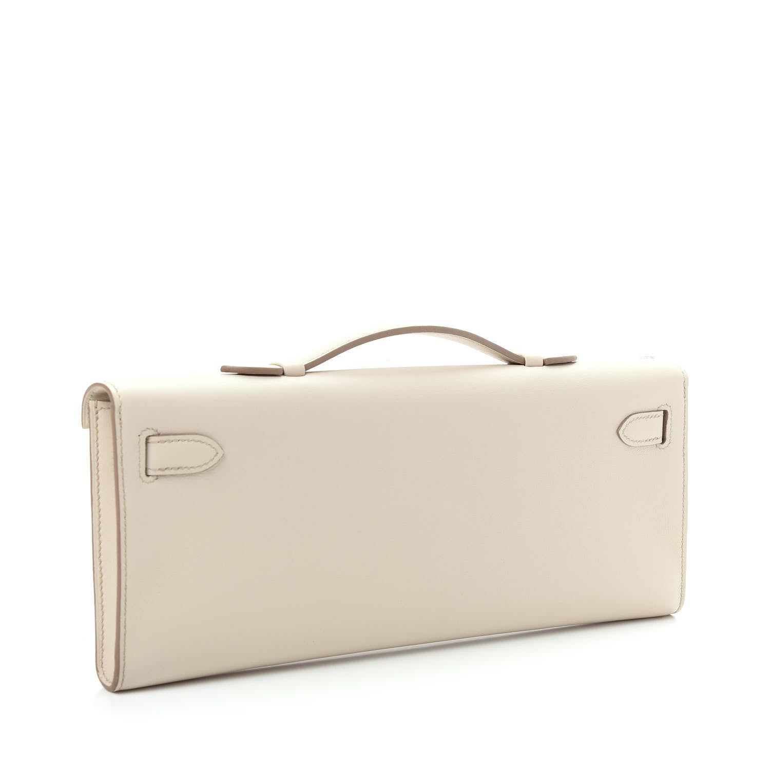 Hermes Swift Kelly Cut Clutch Pochette Beton 3 of 10