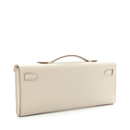 Hermes Swift Kelly Cut Clutch Pochette Beton 3 of 10