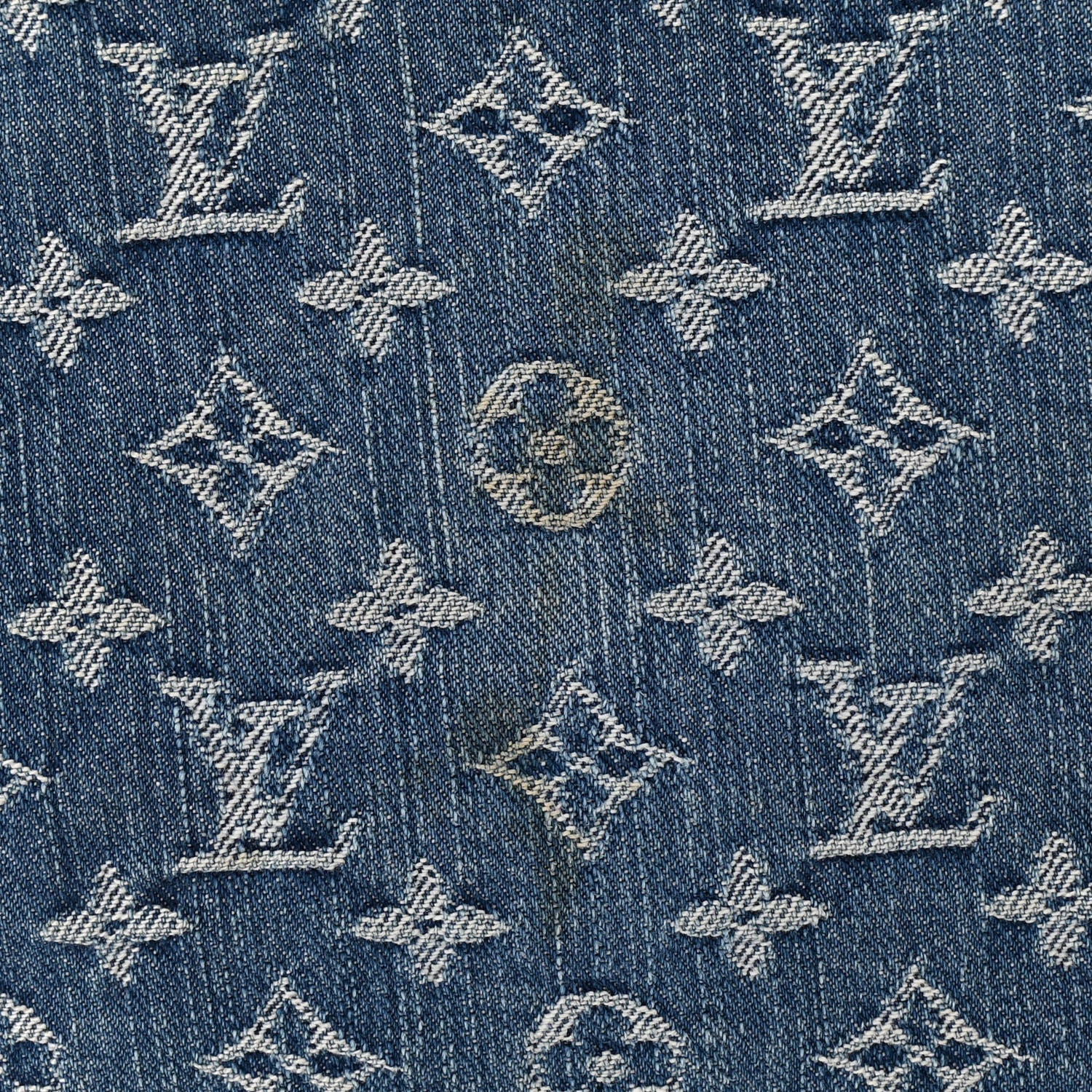 Louis Vuitton Denim Baggy GM Blue 10 of 11