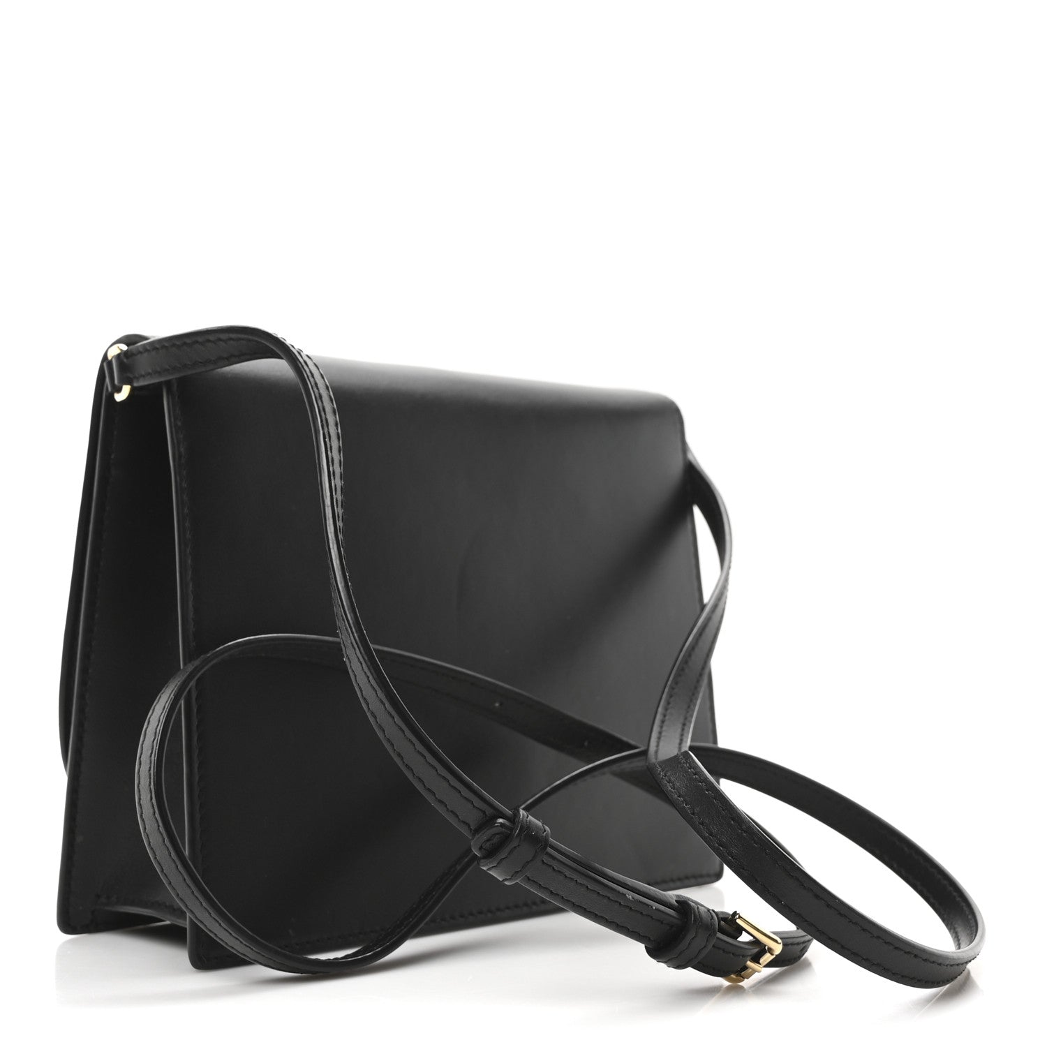 Dolce & Gabbana Calfskin DG Logo Flap Crossbody Bag Black 3 of 9