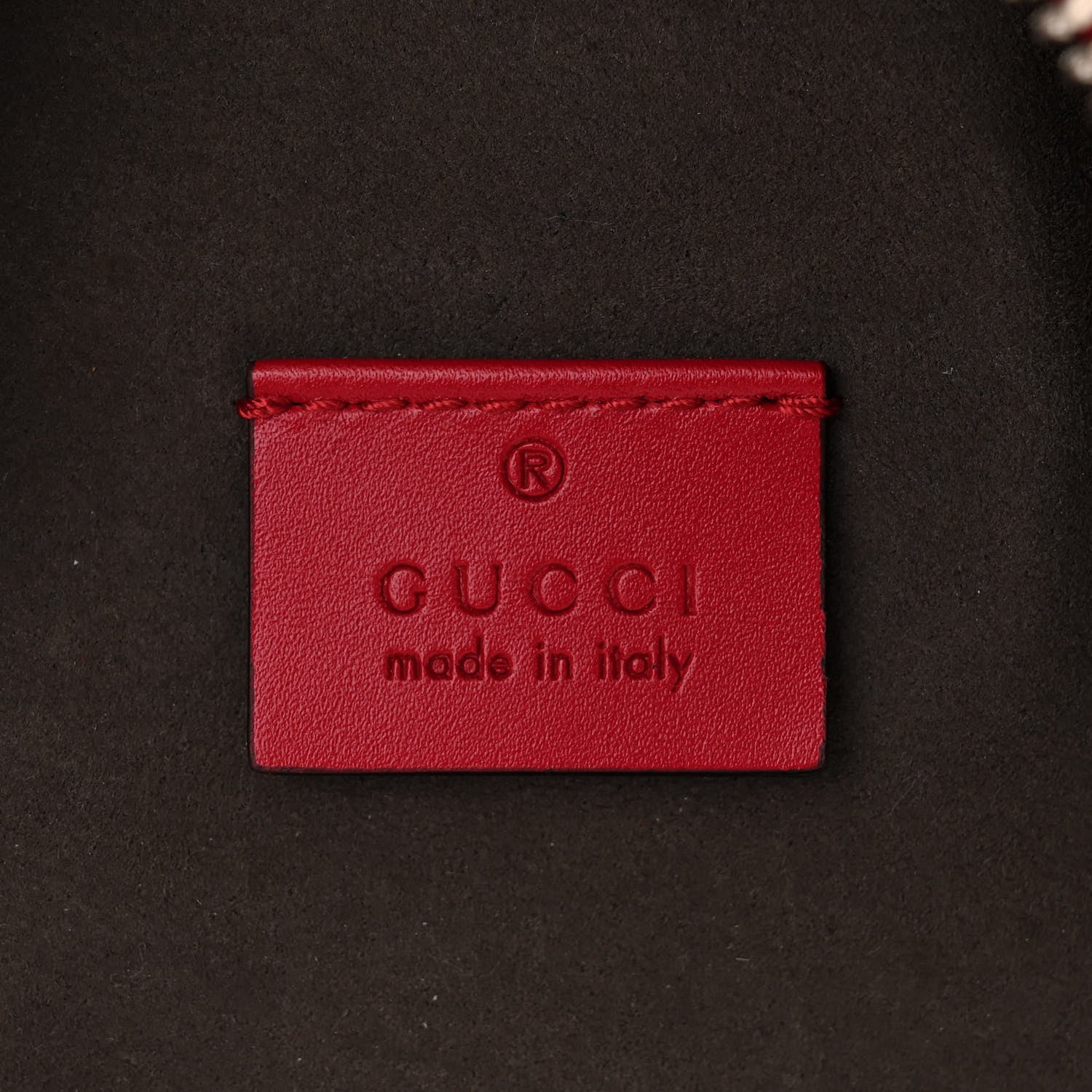 Gucci Guccissima Signature Day Backpack Hibiscus Red 6 of 10
