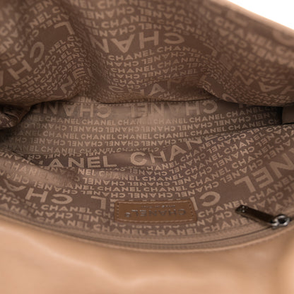 Chanel Lambskin Quilted Large Mademoiselle Double Flap Light Brown 5 of 13