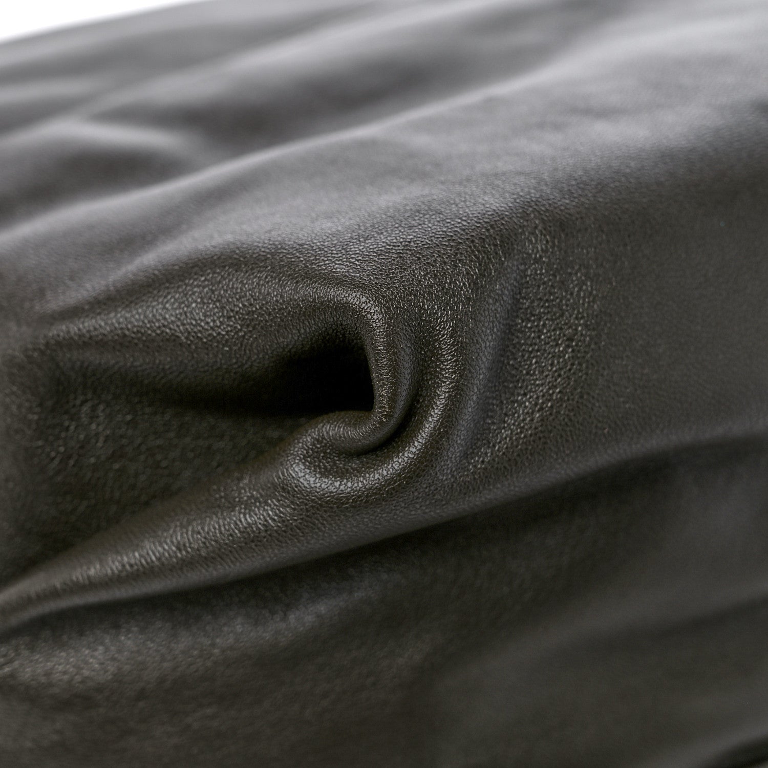 Saint Laurent Lambskin West Shopping Bag Dark Tea 9 of 14