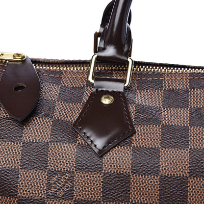 Louis Vuitton Damier Ebene Speedy 30 10 of 11