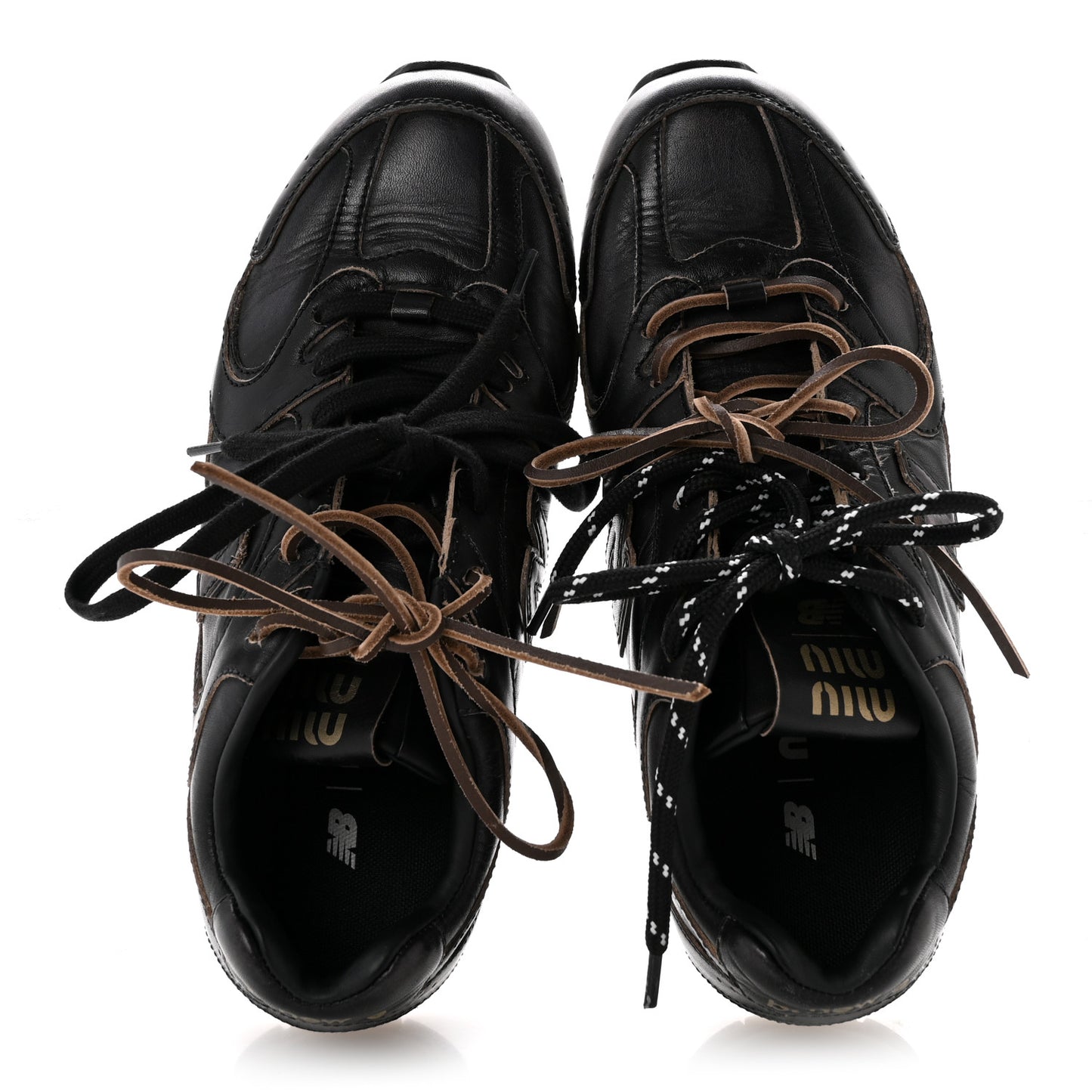 X NEW BALANCE Vitello Deco 530 SL Sneakers 37 Black