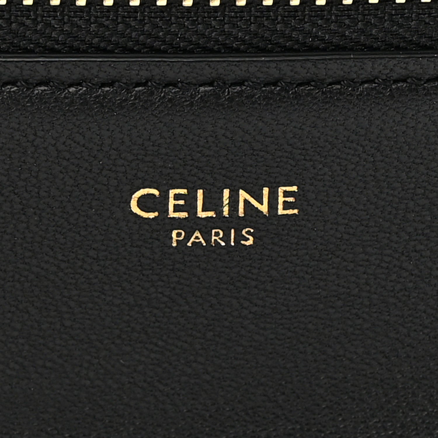 Celine Lambskin Large Trio Crossbody Bag Black 8 of 15