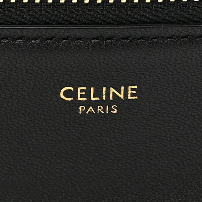 Celine Lambskin Large Trio Crossbody Bag Black 8 of 15