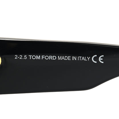 Tom Ford Acetate Anoushka Cat Eye Sunglasses TF371 Black 5 of 8