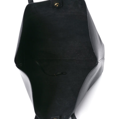 Saint Laurent Calfskin Large Shopping Tote Black 5 of 15