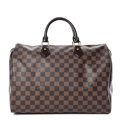 Louis Vuitton Damier Ebene Speedy 35 1 of 12
