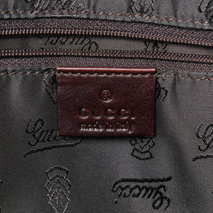 Gucci Crystal Monogram Large Duchessa Boston Dark Brown 8 of 9