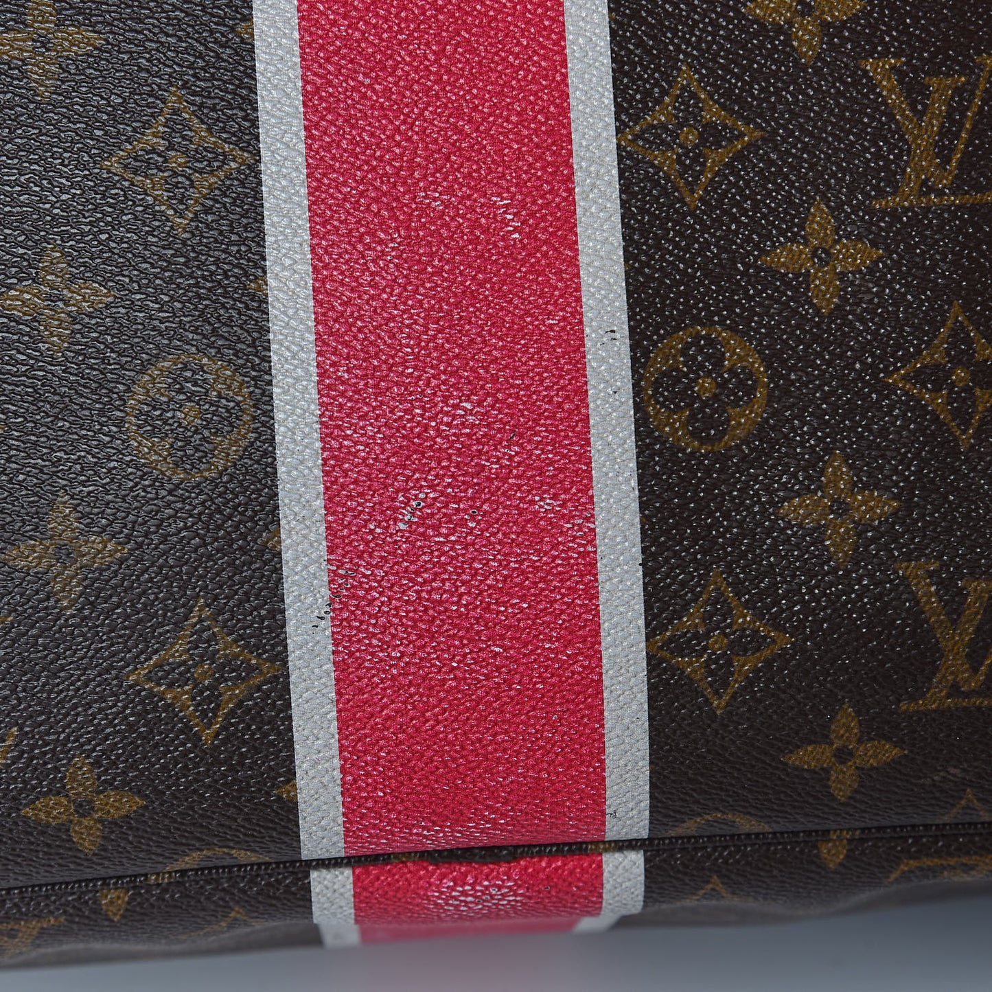 Monogram My LV Heritage Neverfull GM Fuchsia White
