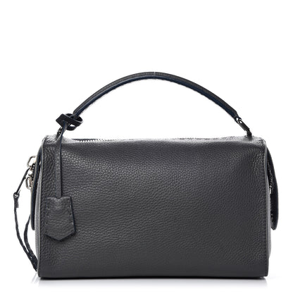 Fendi Cuoio Romano Selleria Lei Boston Tote Asfalto 1 of 9