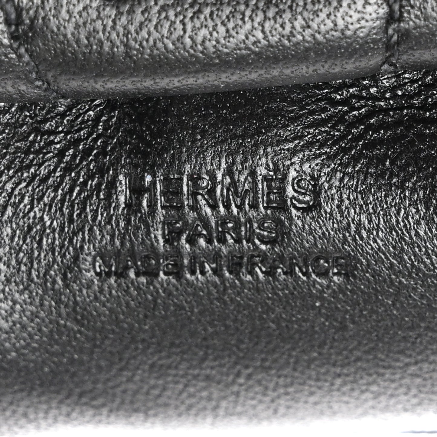 Milo Lambskin Grigri Rodeo Horse Bag Charm PM So Black
