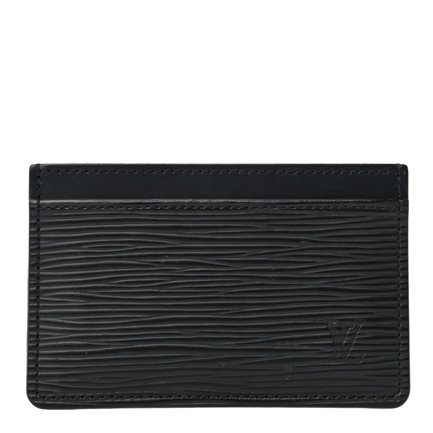 Louis Vuitton Epi Card Holder Black 1 of 10