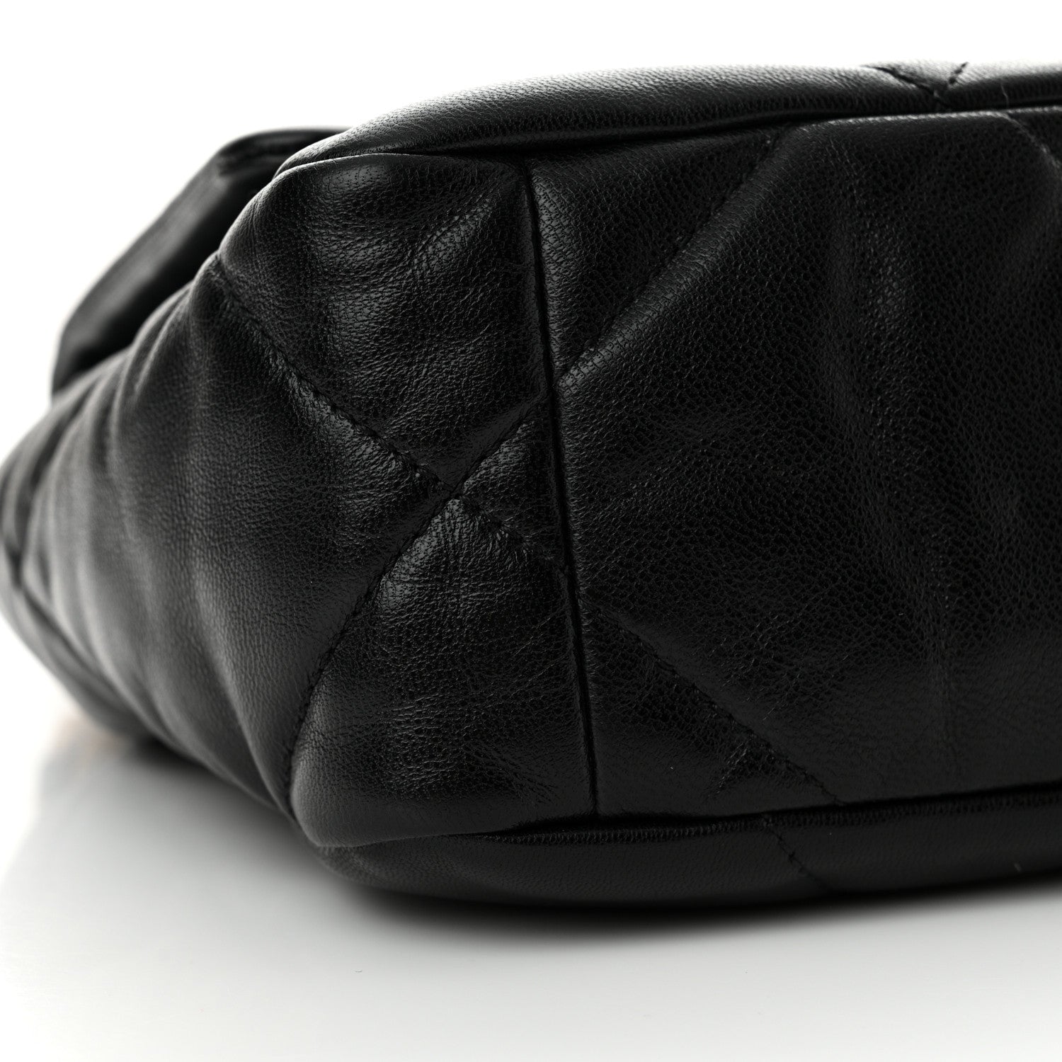 Chanel Goatskin Quilted Medium Chanel 19 Flap Black 9 of 12