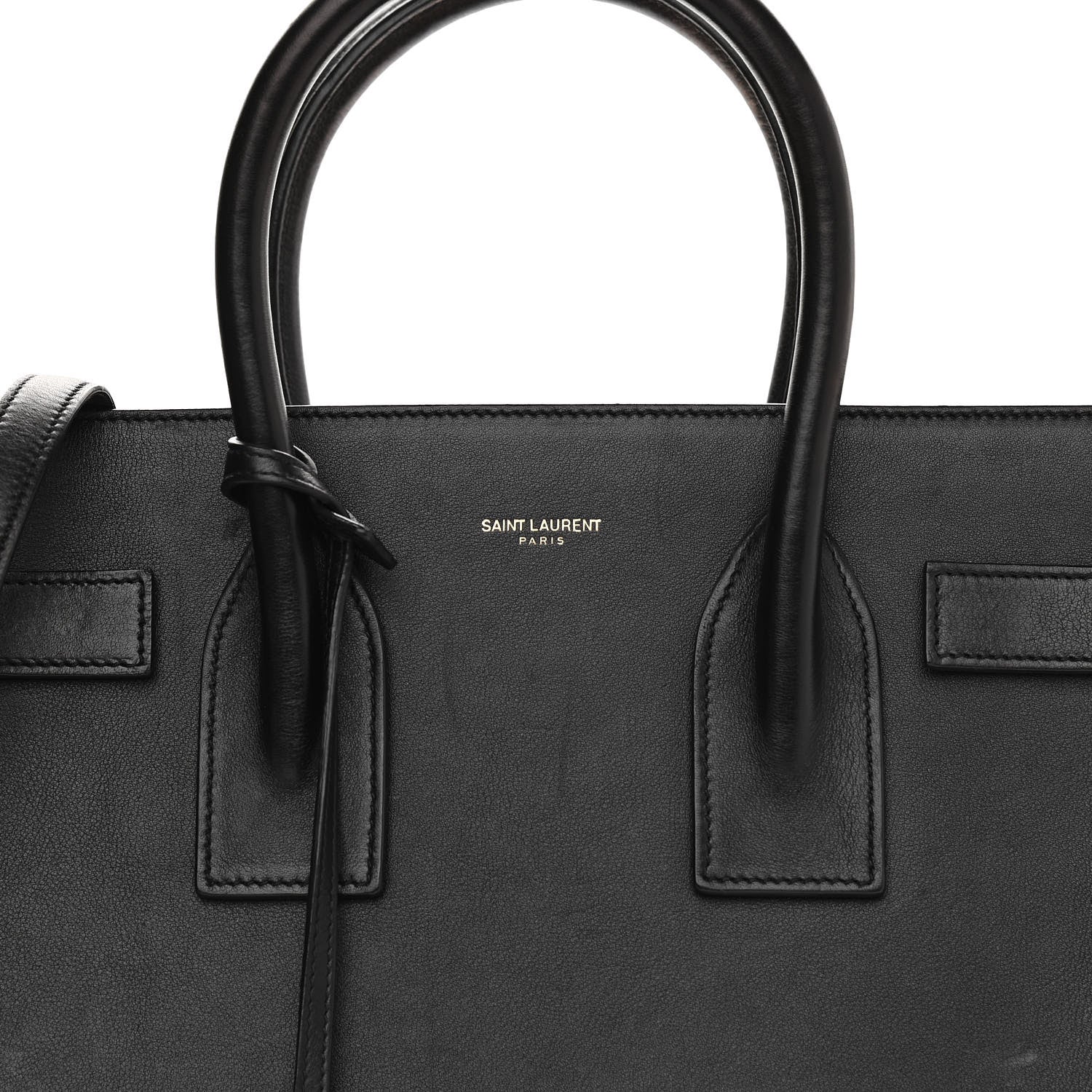 Saint Laurent Calfskin Small Sac De Jour Black 8 of 11