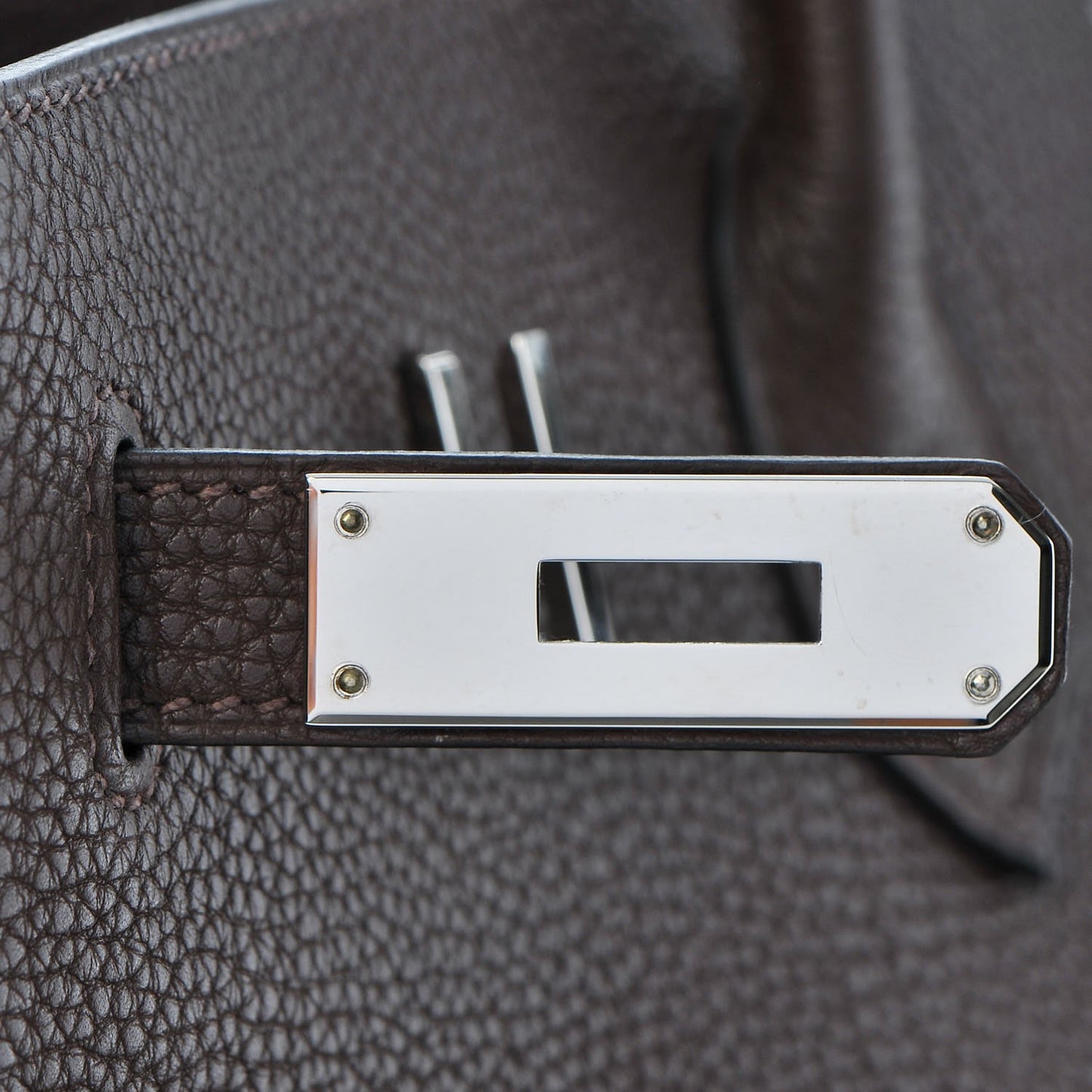 Togo Birkin 40 Chocolate