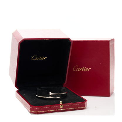 Cartier 18K White Gold Juste Un Clou Bracelet 17 4 of 4
