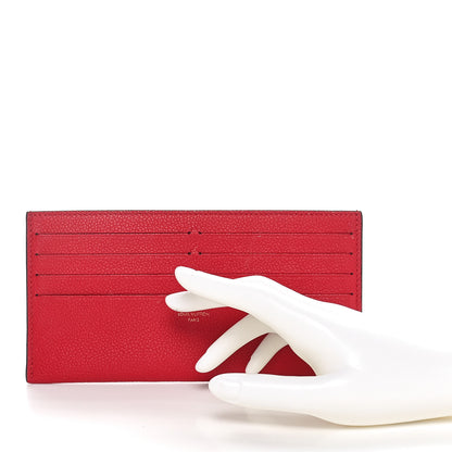 Louis Vuitton Calfskin Felicie Card Holder Insert Cherry 2 of 6
