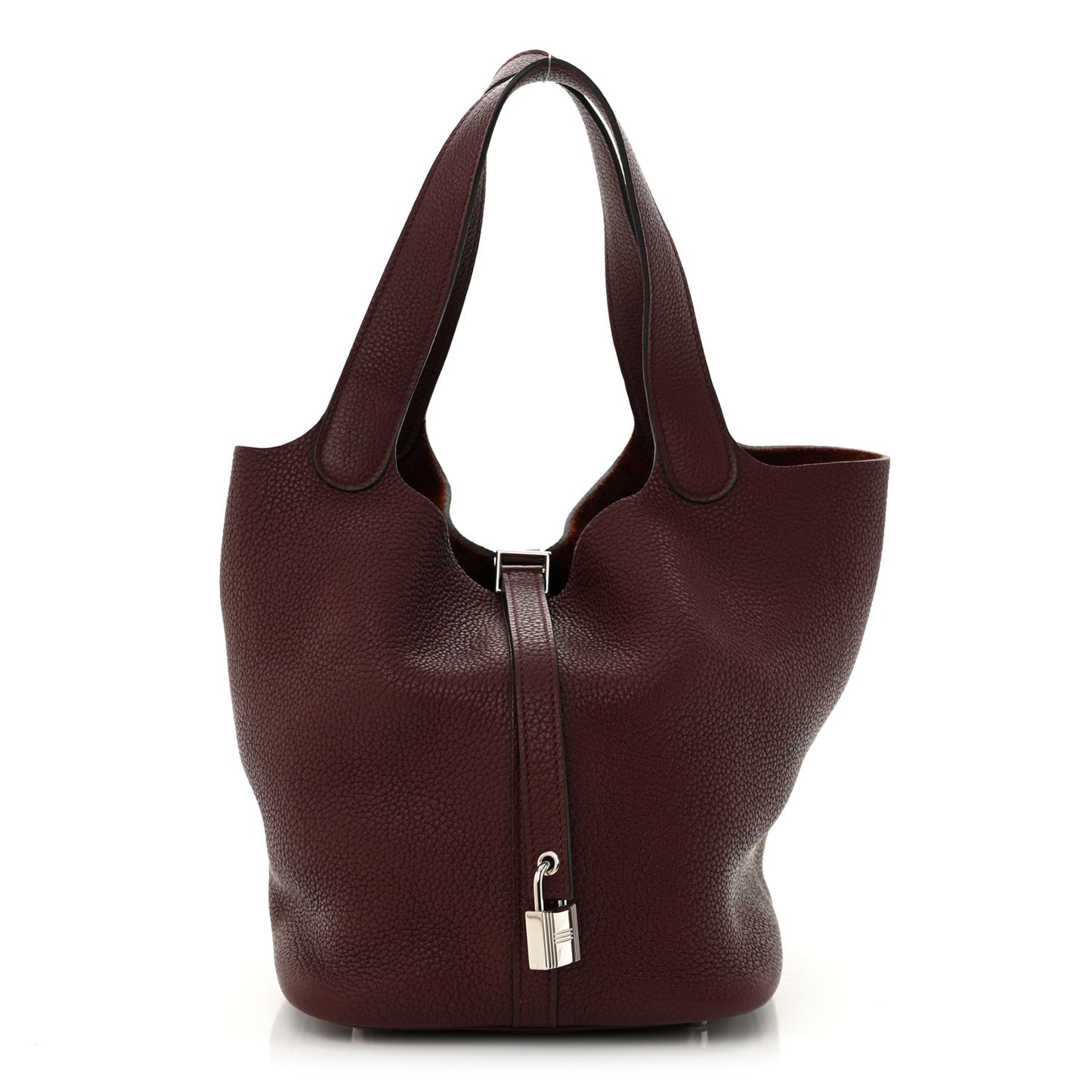 Taurillon Clemence Picotin Lock 22 MM Rouge Sellier