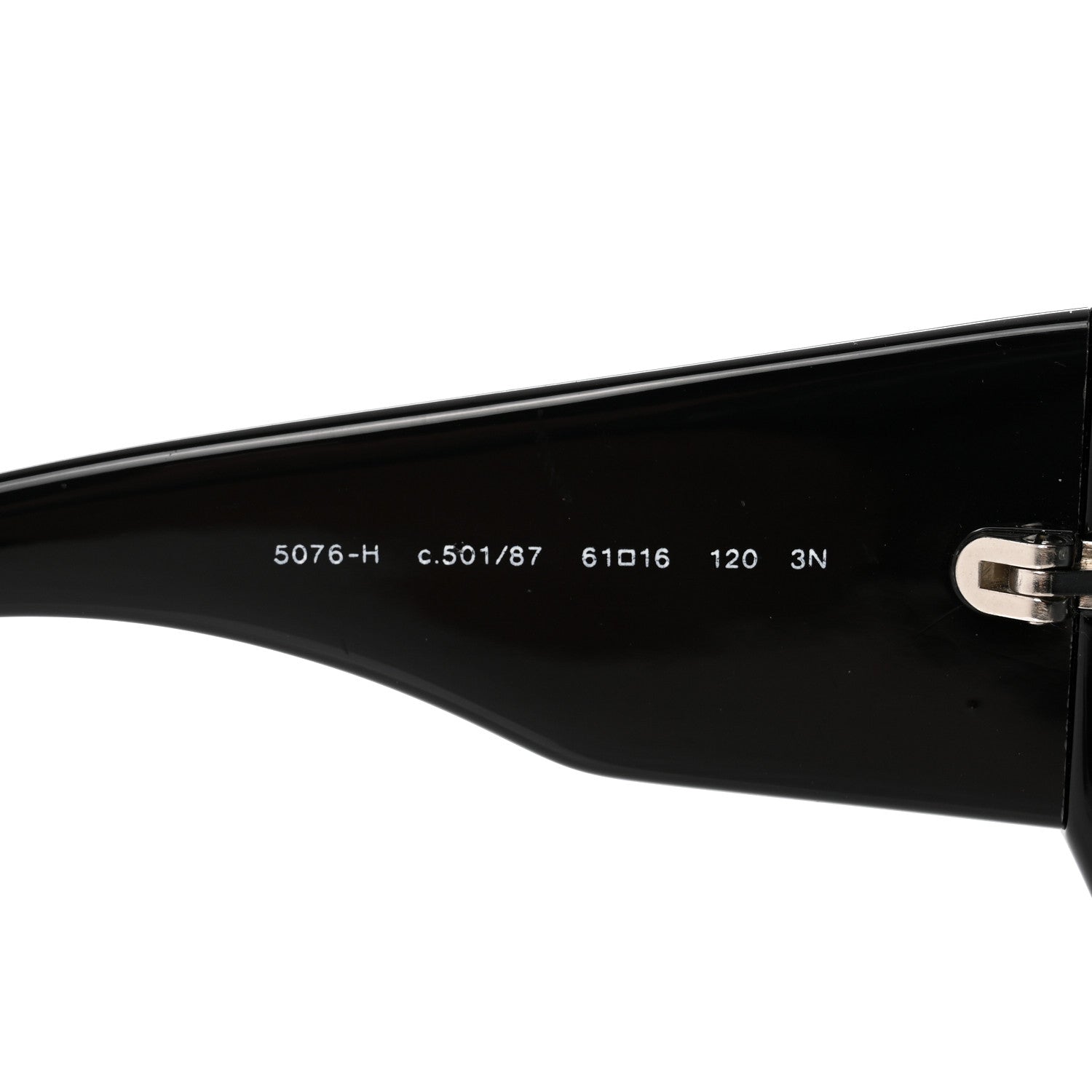 Chanel Mother of Pearl CC Sunglasses 5076-H Black 5 of 8