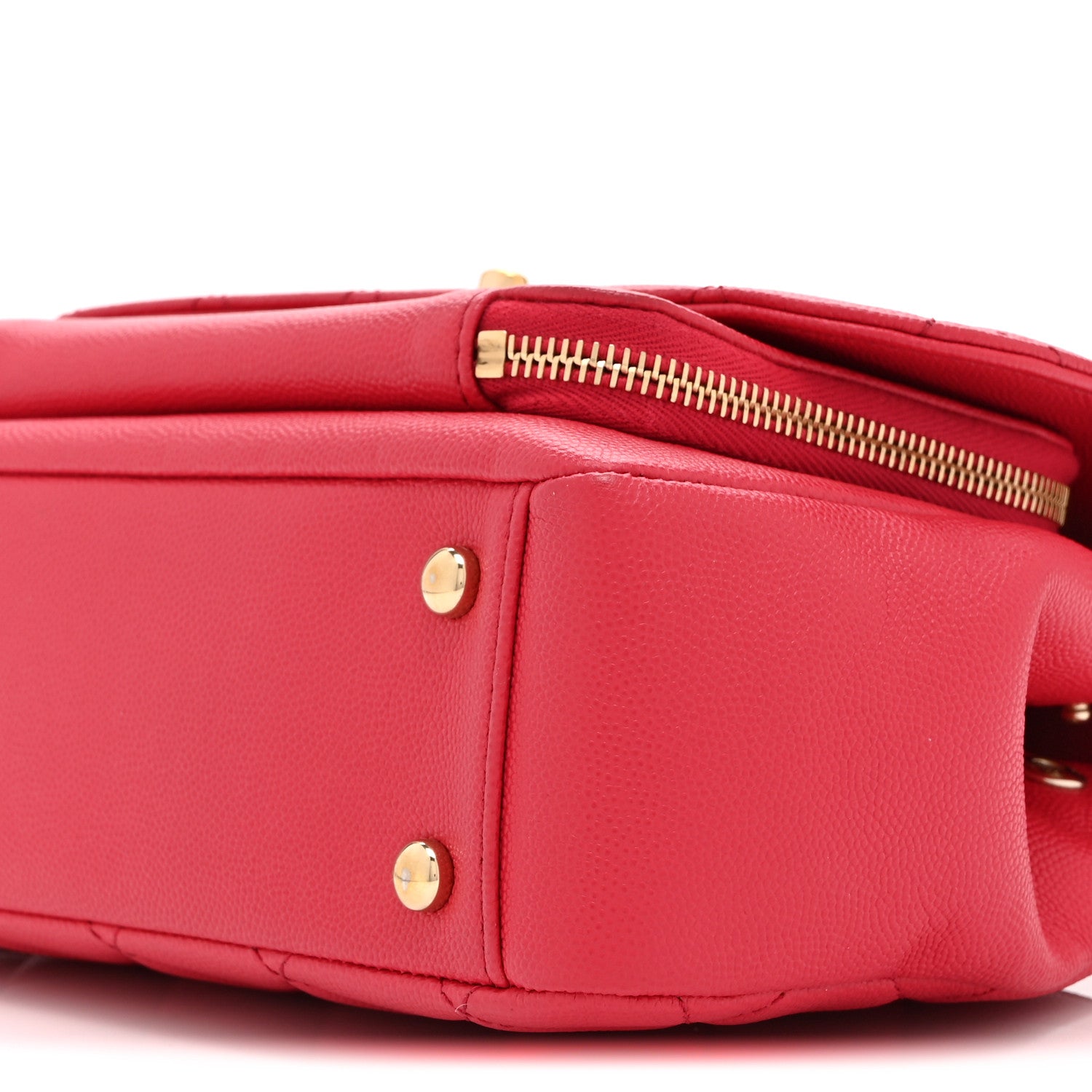 Chanel Caviar Quilted Medium Business Affinity Flap Red 10 of 10