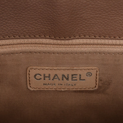 Chanel Caviar Quilted Grand Shopping Tote GST Taupe 6 of 8