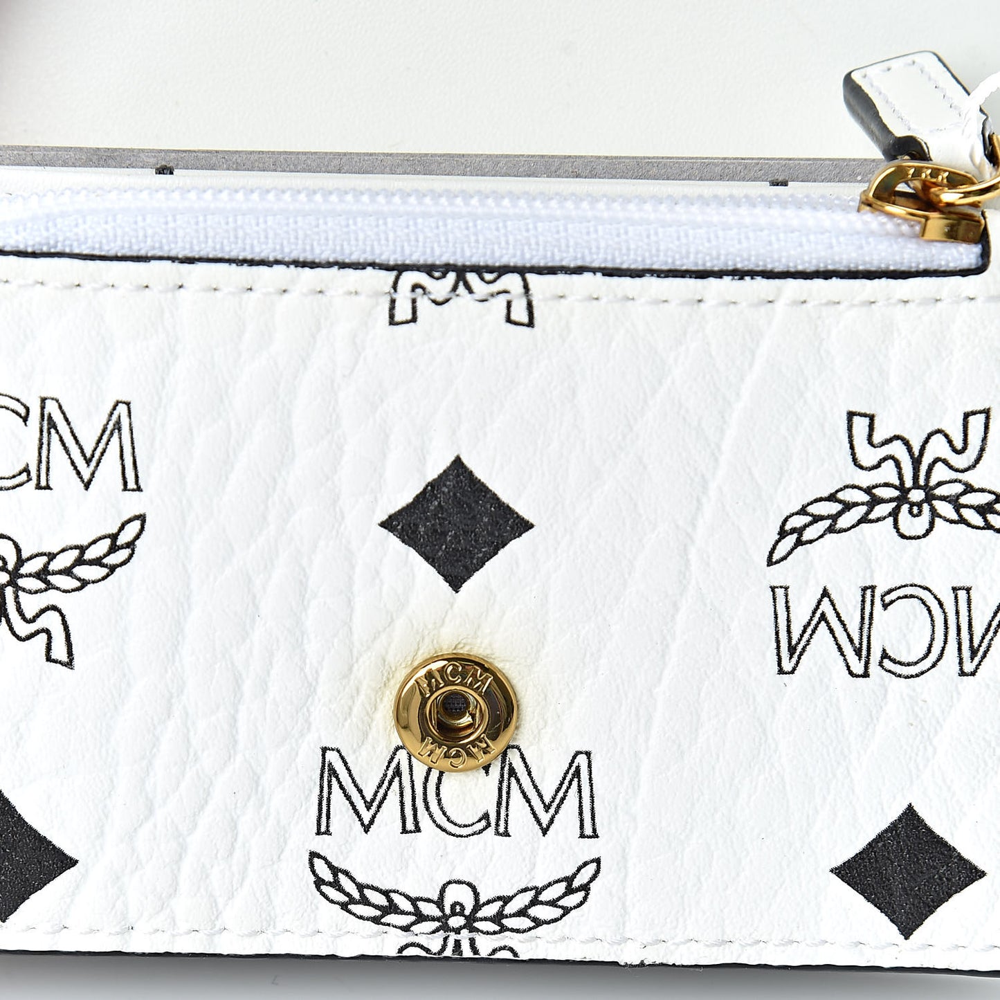 Visetos Mini Accordion Card Wallet White