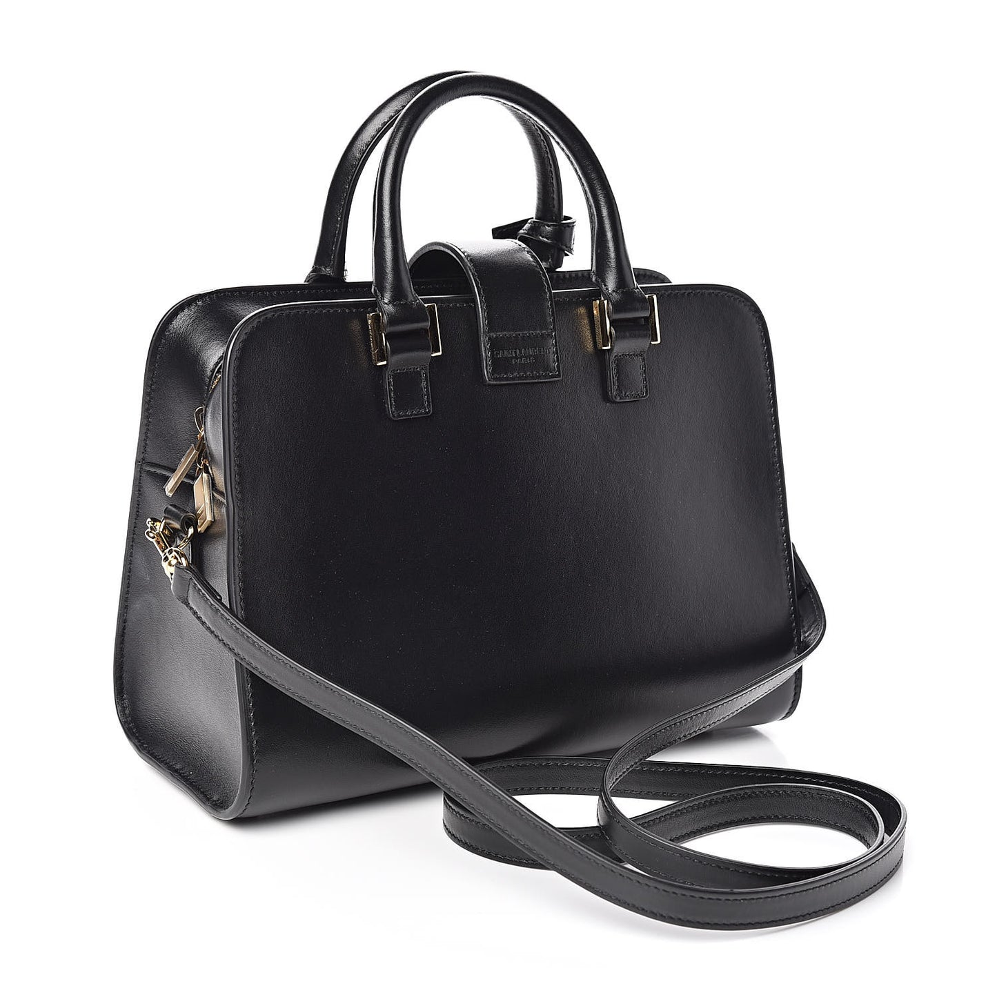 Calfskin Monogram Baby Cabas Black