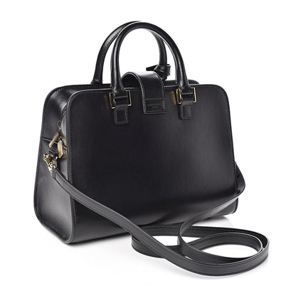 Saint Laurent Calfskin Monogram Baby Cabas Black 3 of 10