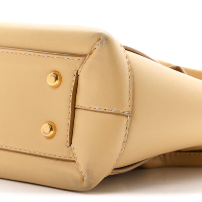 Bottega Veneta French Calfskin Maxi Intrecciato Small Arco Tapioca 10 of 11