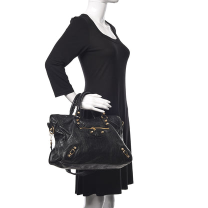Balenciaga Agneau Giant 12 Gold Hardware City Black 3 of 10