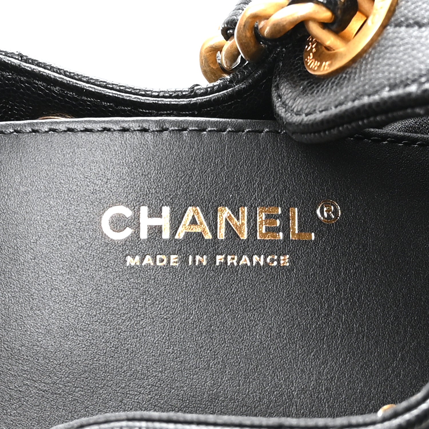Chanel Caviar Quilted Small Chanel 25 Handbag Black 5 of 9