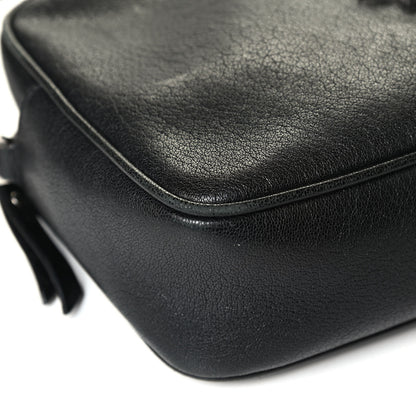 Saint Laurent Lambskin Monogram Small Lou Camera Bag Black 5 of 6