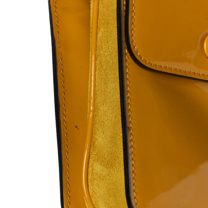Gucci Patent Studded Wristlet Yellow 15 of 16