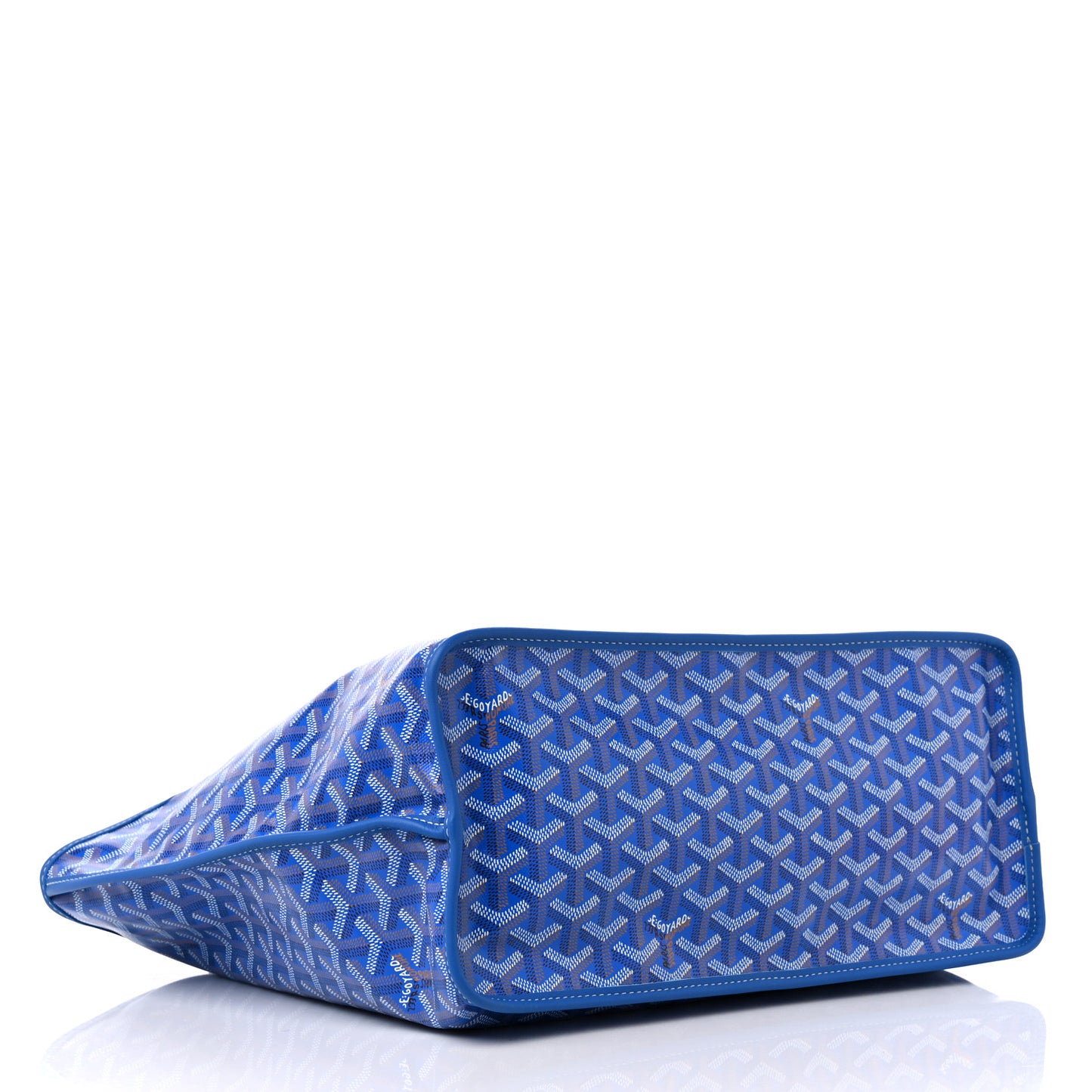 Goyardine Reversible Anjou PM Sky Blue