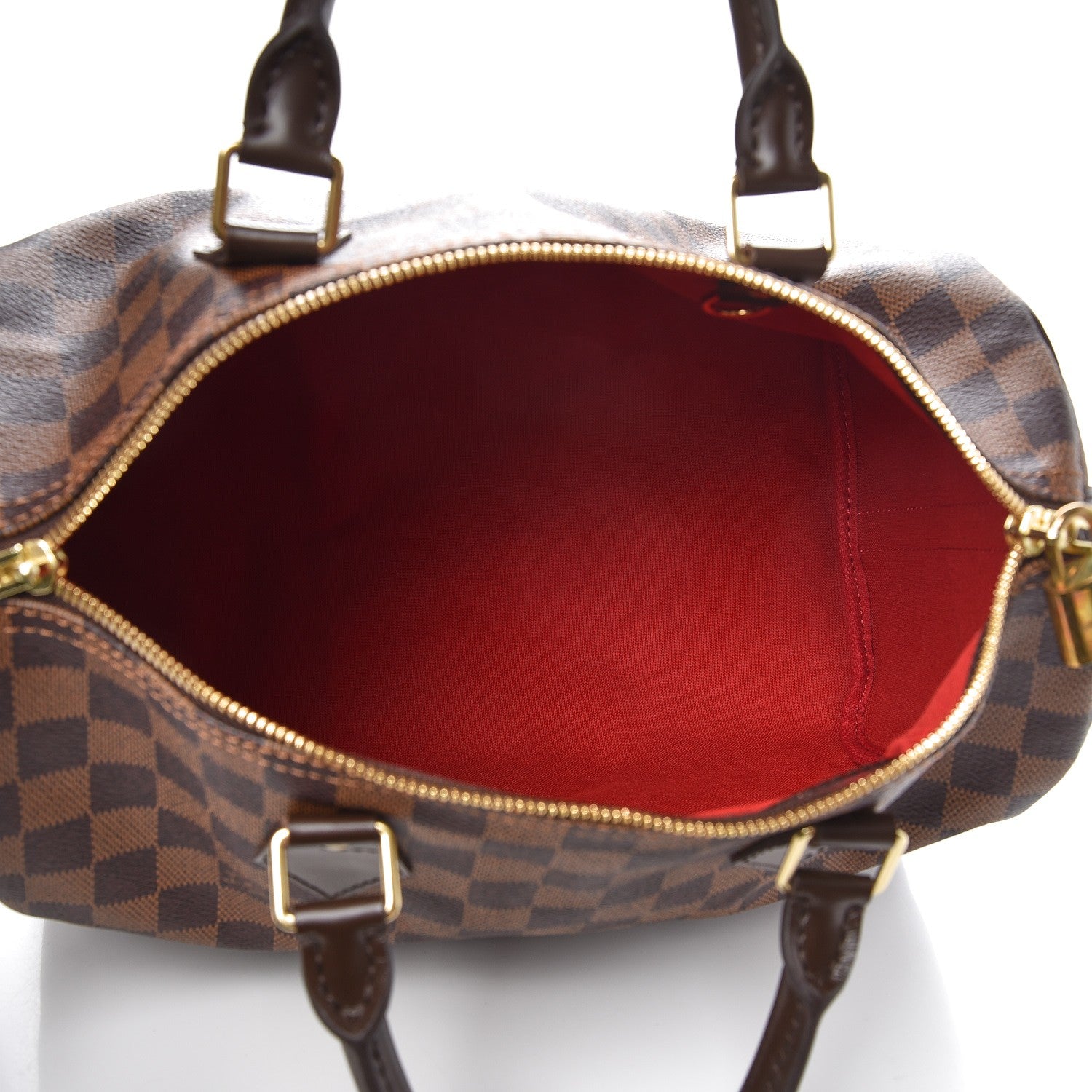 Louis Vuitton Damier Ebene Speedy Bandouliere 30 5 of 7