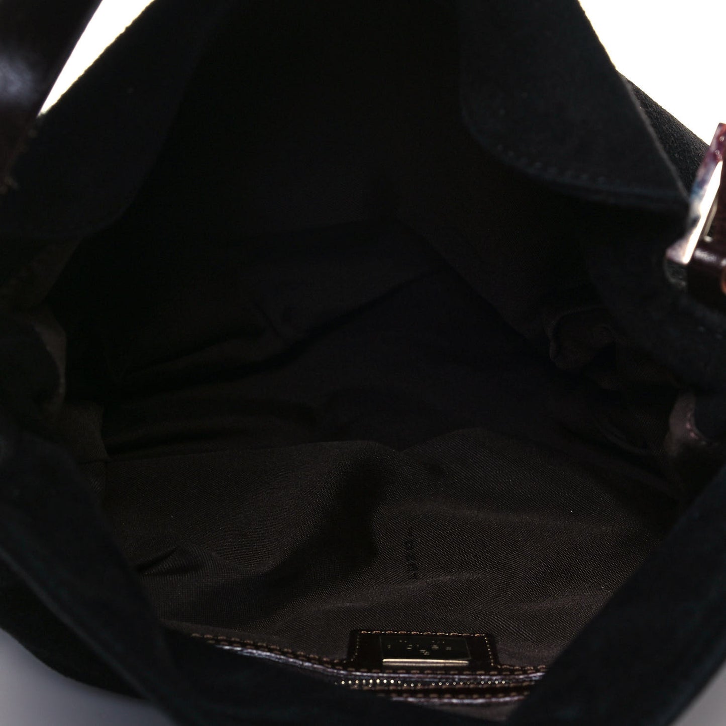 Suede Shoulder Bag Black