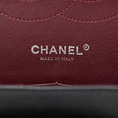 Chanel Lambskin Quilted Jumbo Double Flap Black 6 of 17