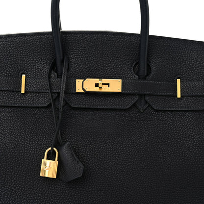 Hermes Togo Birkin 35 Bleu Indigo 8 of 12