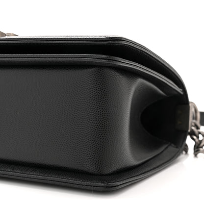 Chanel Caviar Quilted Medium Boy Flap Black 10 of 10