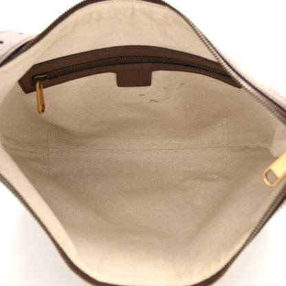 Gucci GG Supreme Monogram Web Small Ophidia Half Moon Hobo Brown 5 of 9