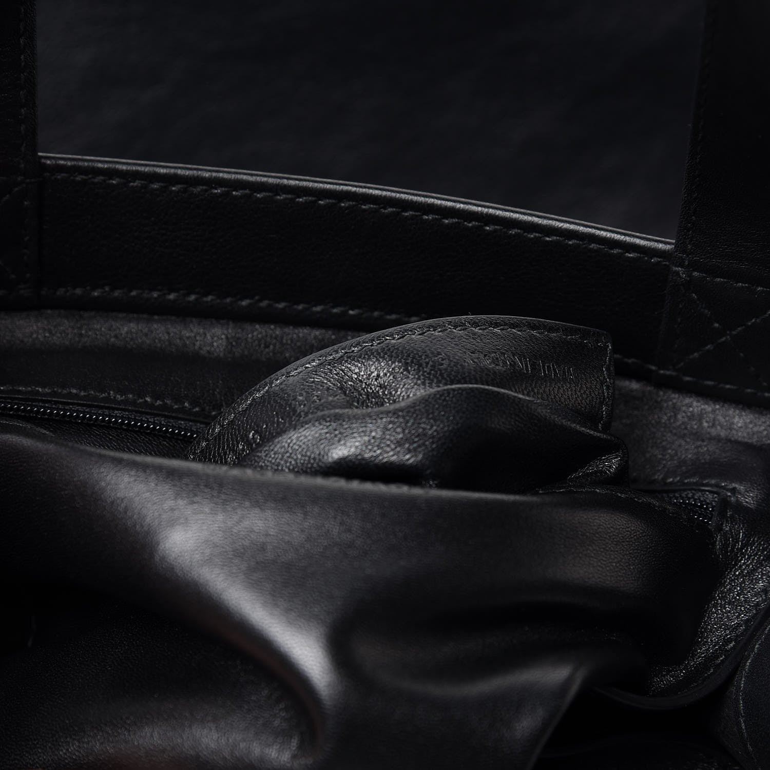 Balenciaga Calfskin Kittens Market Shopper Black 7 of 7