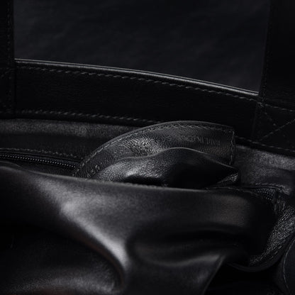 Balenciaga Calfskin Kittens Market Shopper Black 7 of 7